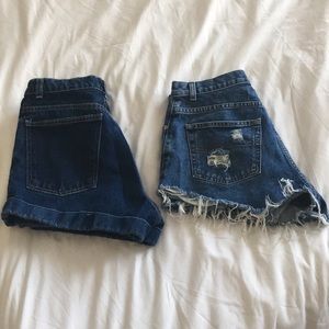 High waisted shorts bundle